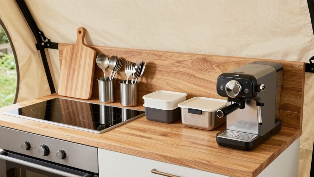 The Glamping Kitchen Upgrade: How to Cook Fancy Without Overpacking 5 smart compact organized tools