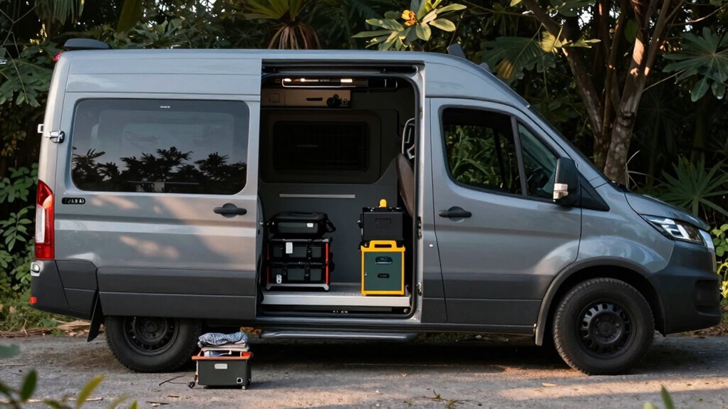 stealthy van organization tips
