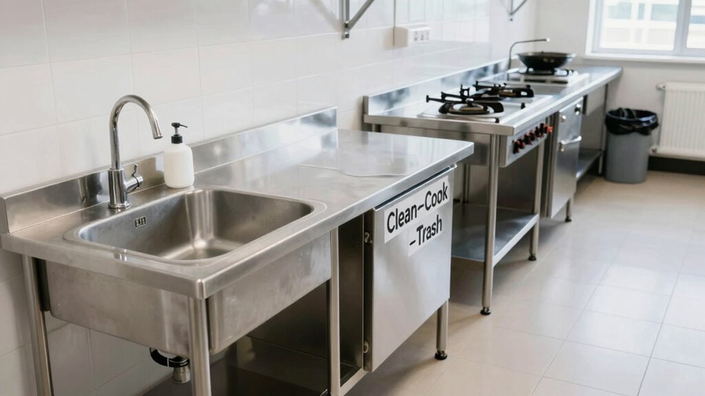 strategic hygiene station placement