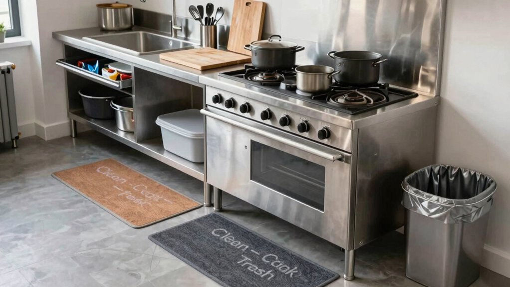 strategic waste station placement