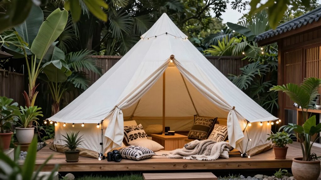 stylish ventilated affordable tents