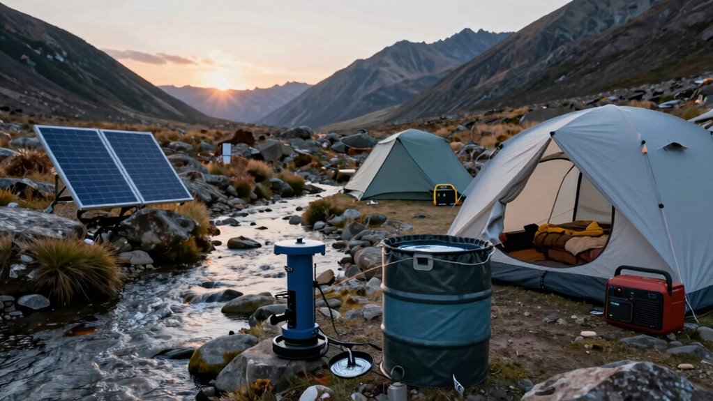 sustainable remote camping essentials