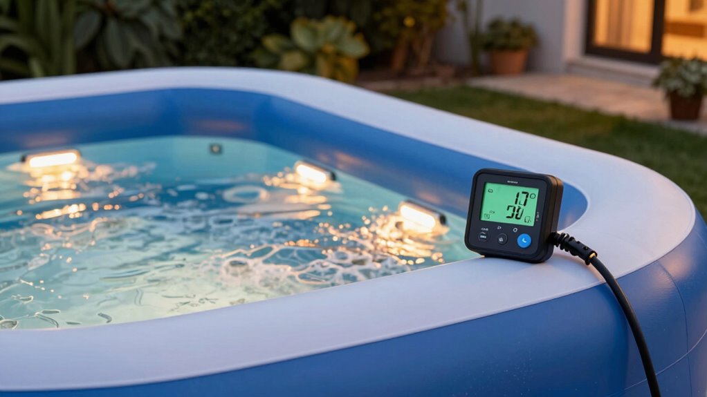 Inflatable Hot Tub Power Guide: The Electricity Costs Nobody Calculates 4 temperature usage air quality