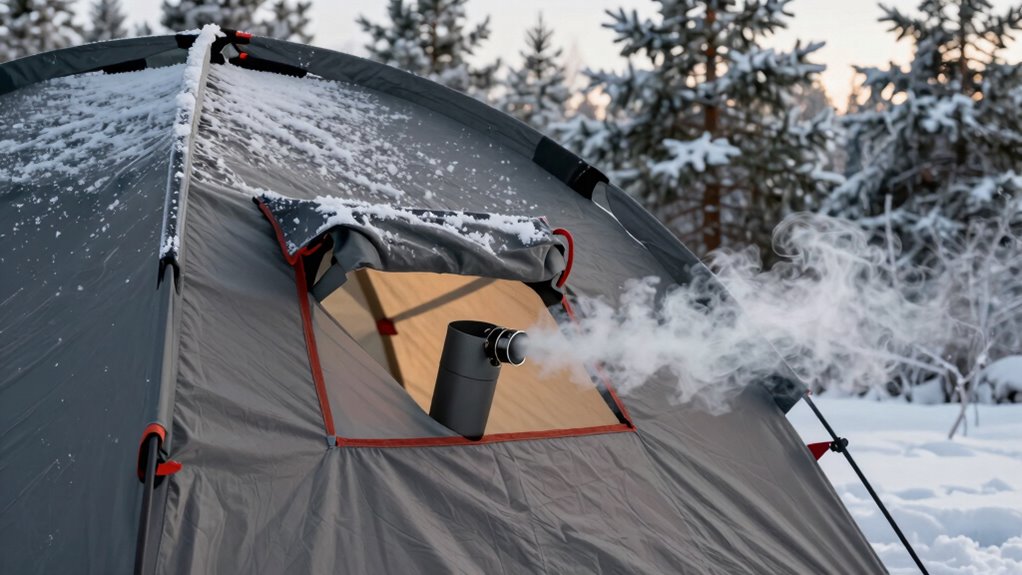 Hot Tent Camping 101: Venting a Tent Stove Without Filling Your Tent With Smoke 3 tent stove gas venting importance