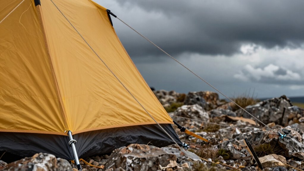 Pitching Tents in High Wind: The Stake-and-Guyline Method That Works 6 tighten guylines for stability