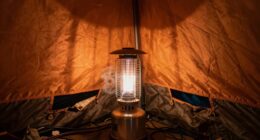 unsafe tent propane heating