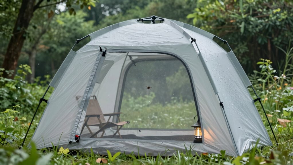 use screen tents effectively