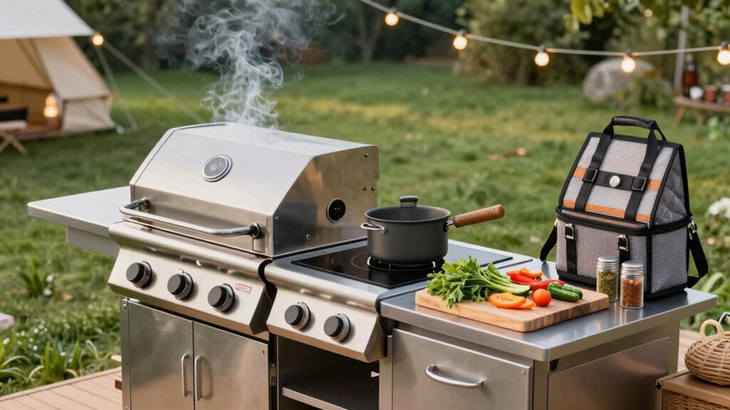 The Glamping Kitchen Upgrade: How to Cook Fancy Without Overpacking 3 versatile compact outdoor appliances
