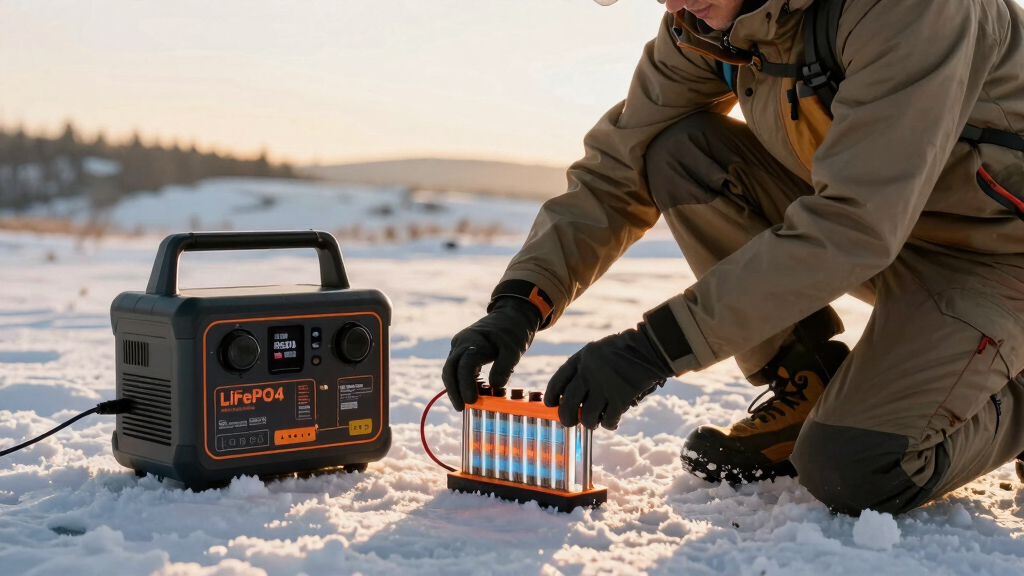 12 Best Heated LiFePO4 Batteries for Winter Camping in 2026