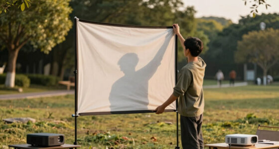 8 Best Outdoor Projector Screen With Stand in 2026