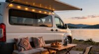 affordable luxury camping experience
