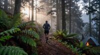 begin trail running slowly