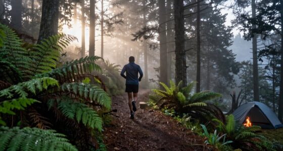 begin trail running slowly