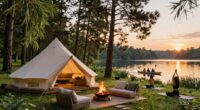 best outdoor activities for glamping