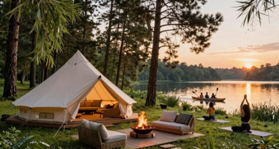best outdoor activities for glamping