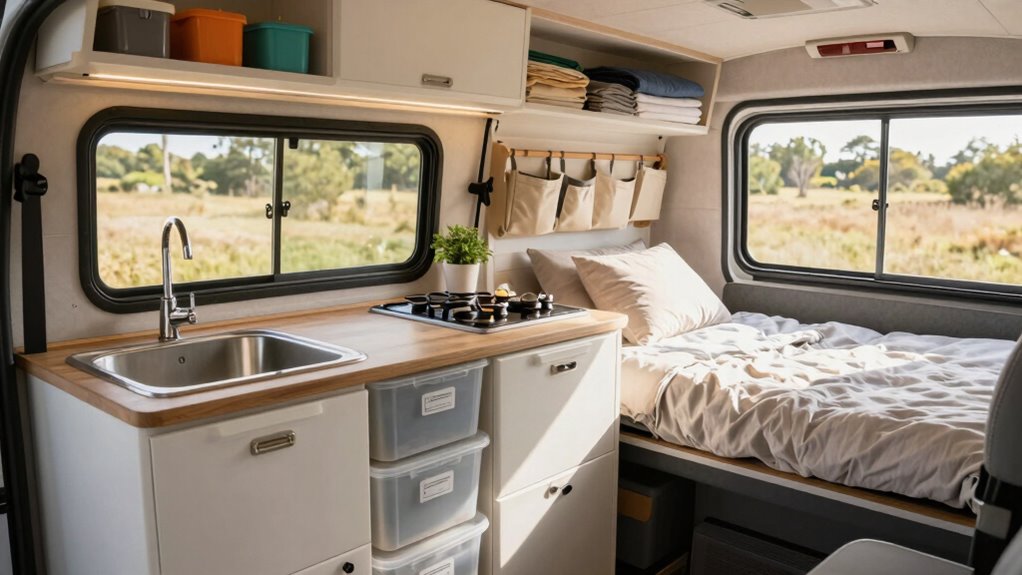 campervan organization tips