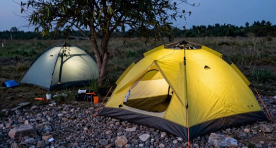 campground tent placement errors