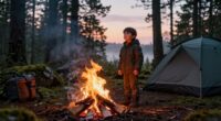 camping fear diminishes quickly