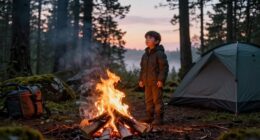 camping fear diminishes quickly
