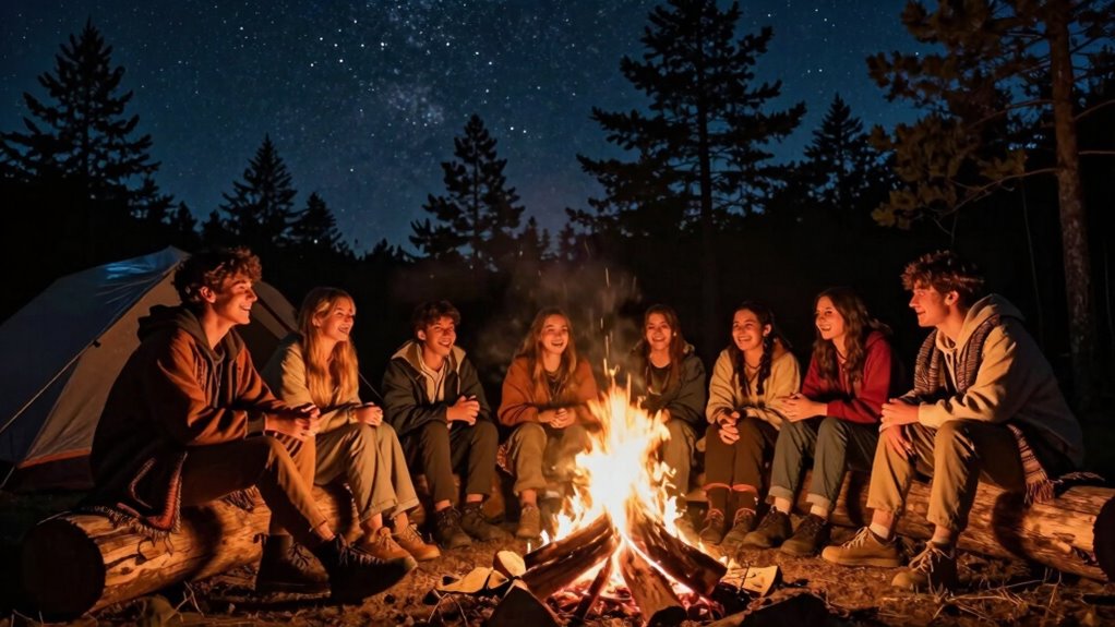 camping fosters genuine connection