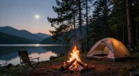 camping offers peaceful respite