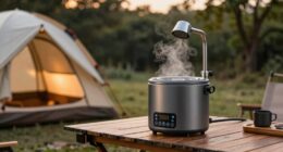 camping water heater benefits