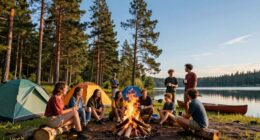 camping weekend for recovery