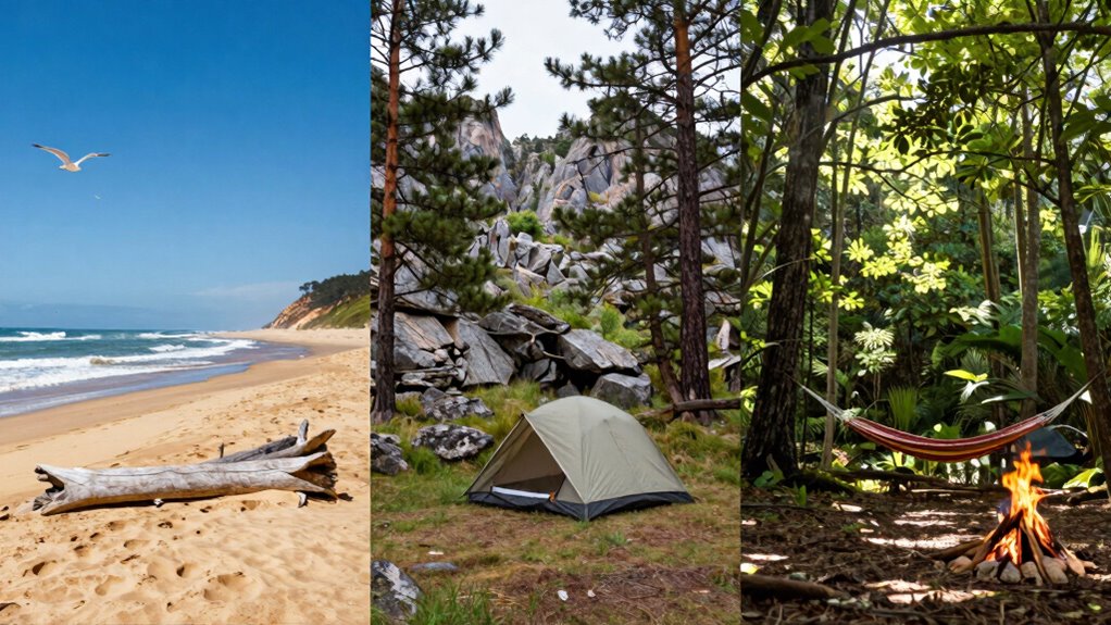How to Choose Between Coastal, Mountain, and Woodland Camping Places 3 choose safe prepared camping environment