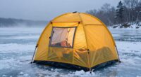 comfort enhances ice fishing