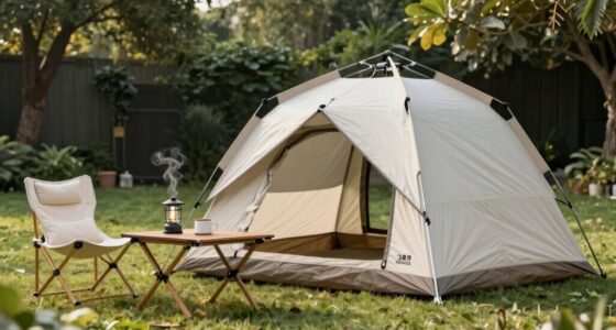 comfortable home like camping gear