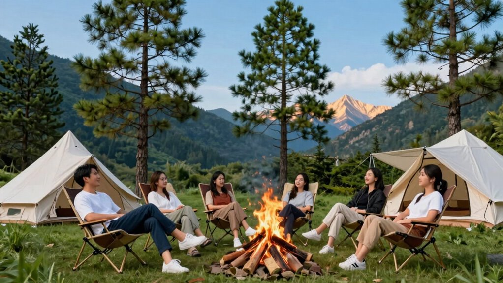 comfortable outdoor adventures