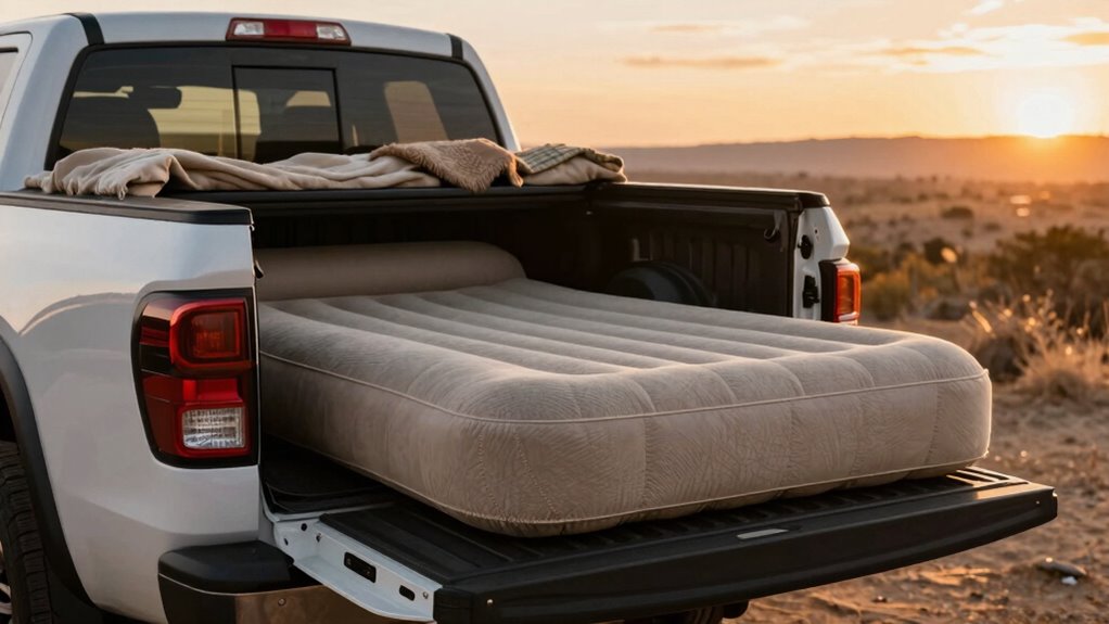 Truck Bed Air Mattresses: The Comfort Upgrade Behind Pickup Camping 2 comfortable truck camping solution