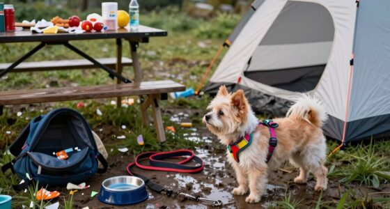common pet camping mistakes