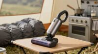 compact camping vacuum cleaning