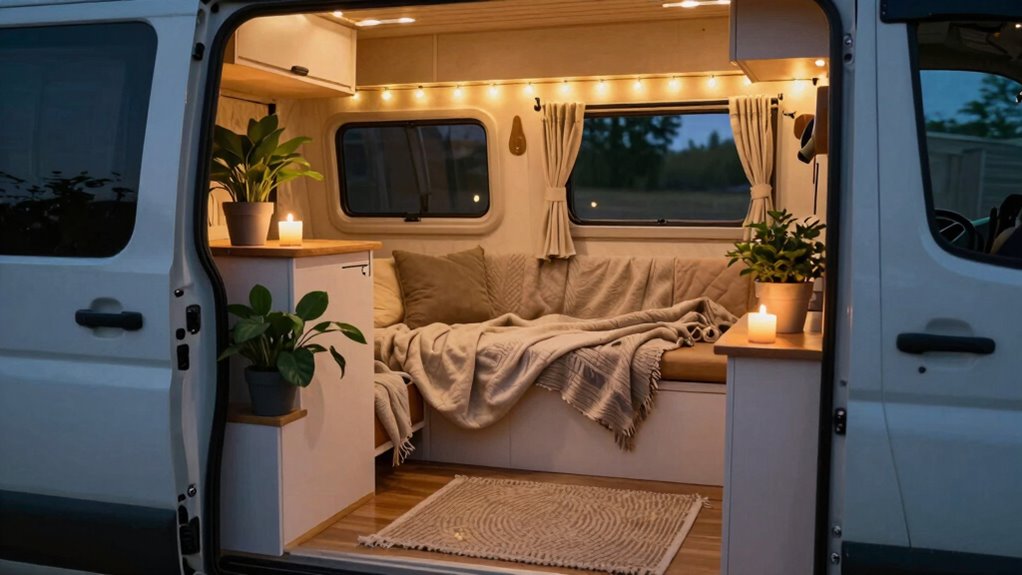 create cozy minimalist space
