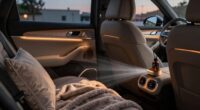 discreetly prepare vehicle interior
