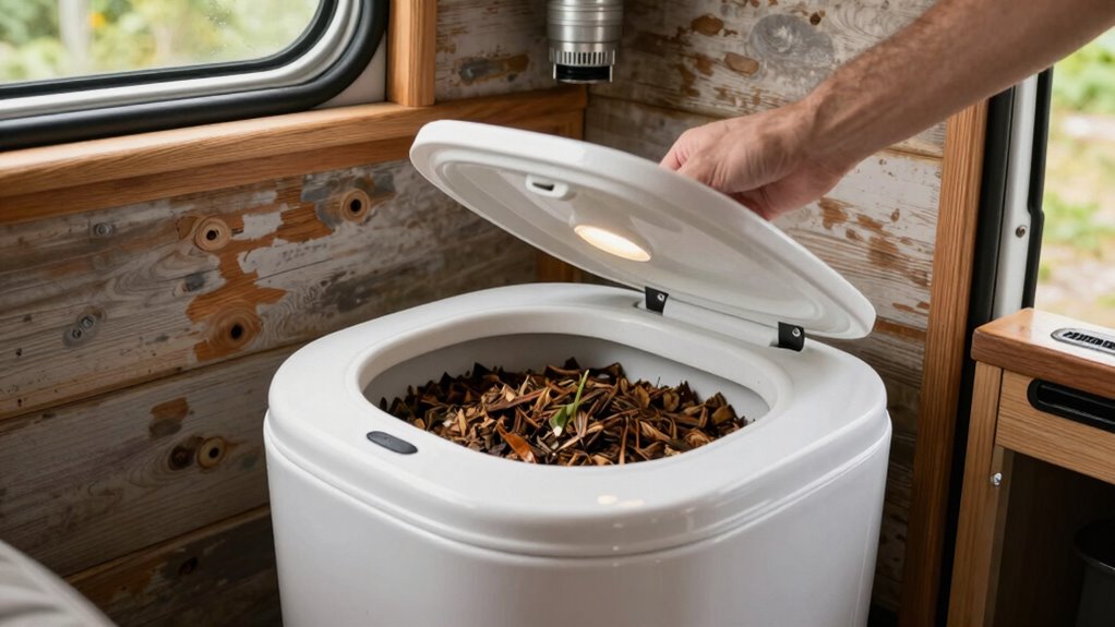 eco friendly composting toilet maintenance