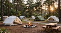 effective campsite spatial planning