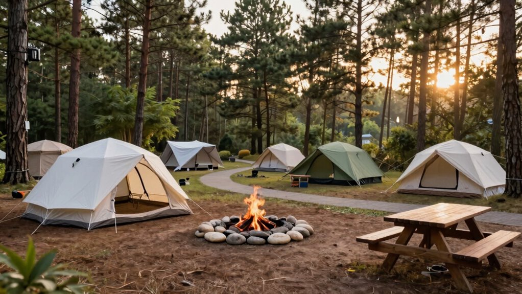 effective campsite spatial planning