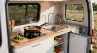 efficient campervan cooking tips