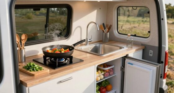 efficient campervan cooking tips