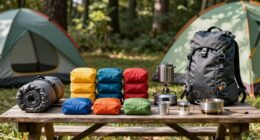 efficient camping packing strategy