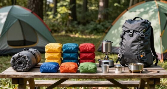 efficient camping packing strategy