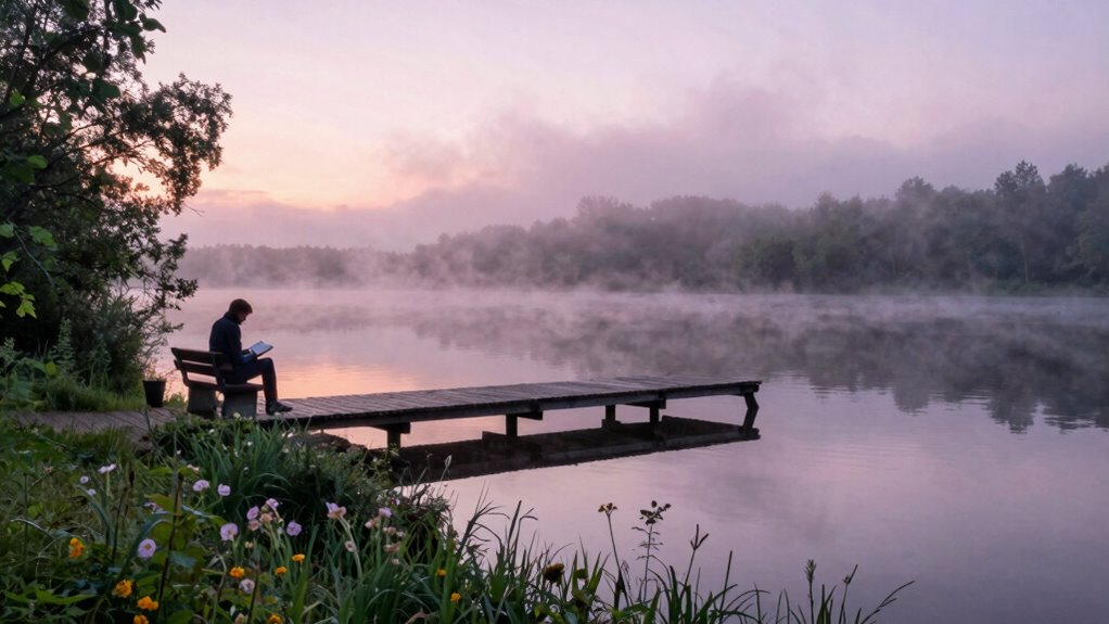 embrace calm through nature