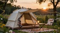 enhance campsite comfort quickly