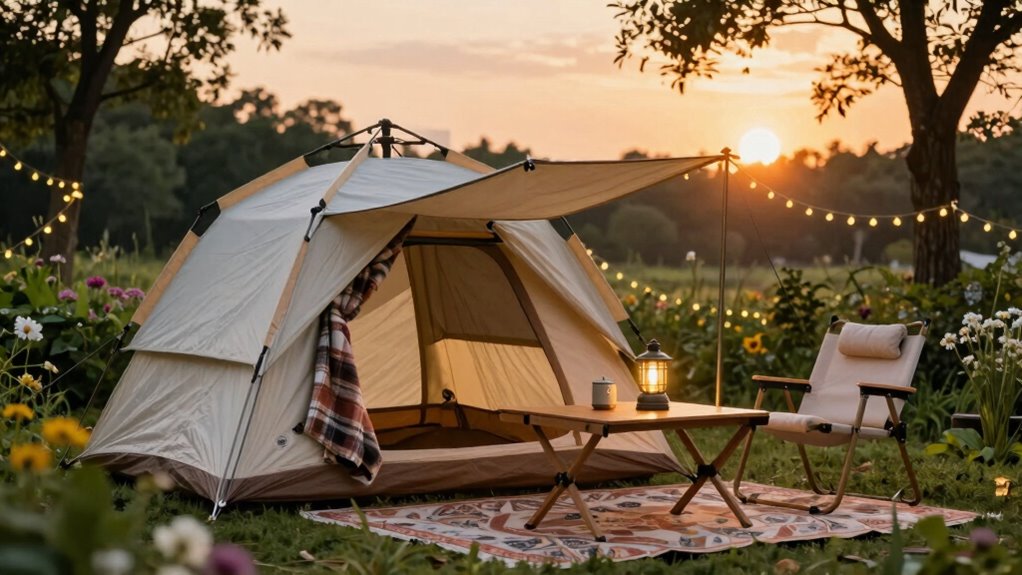 enhance campsite comfort quickly