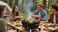 enhanced group camping cooking