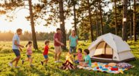 enjoyable family camping activities