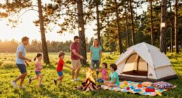 enjoyable family camping activities