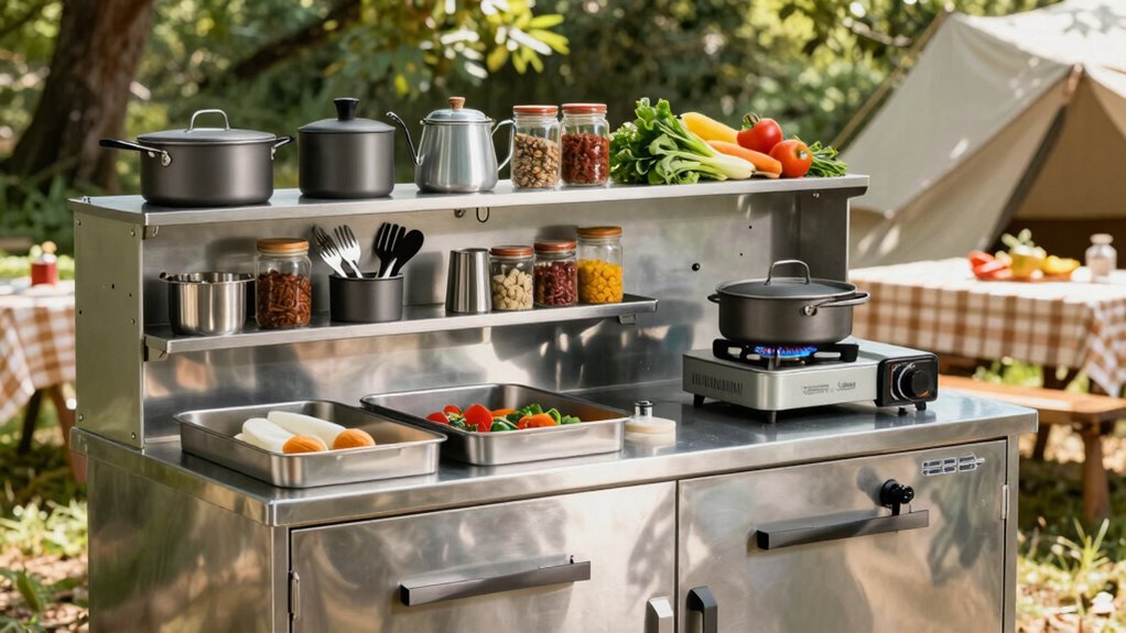 essential camp kitchen systems